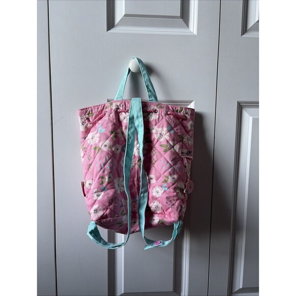 Stephen Joseph Quilted Backpack With “B” Embroidered On It - Picture 3 of 5